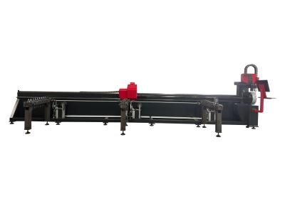 China Fiber Laser Pipe Cutting Machine , Metal Pipe Laser Cutting Machine 2000W 3000W for sale