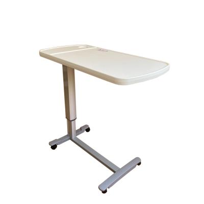 China Modern stainless steel frame mobile table with wheels for hospital bed for sale