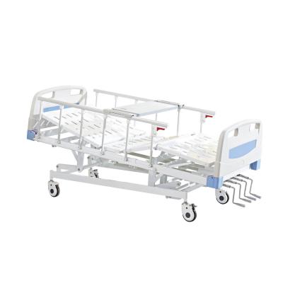 China High Quality Four Cranks Manual Bed 4 Cranks Manual Care Hospital Care Bed for sale