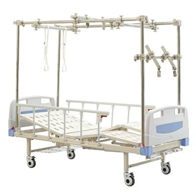 China wholesale 3 bed cranks manual orthopedic adjustable manual orthopedic bed for sale