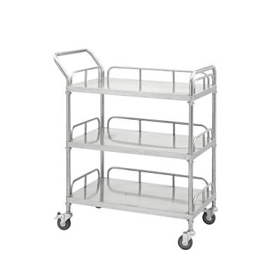 China Factory direct sale modern high quality hospital used stainless steel treatment trolley for sale