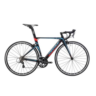 China 2018 Hot Sale 700C Alloy Carbon Fiber Road Racing Bike 2*9 18 Speed ​​Good Price for sale