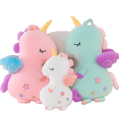 China Cute 2022 New Arrival Gift Baby Hugging Pillow Stuffed Plush Toys Unicorn Super Soft Cute Cuddly Pillow Cushion Gifts Stuffed Dolls for sale