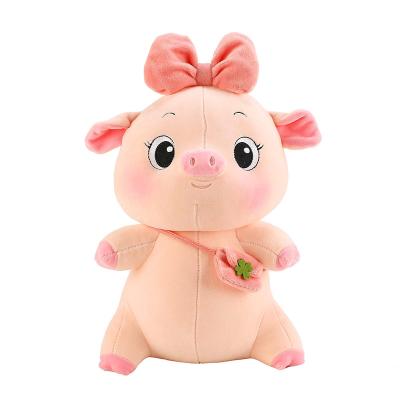 China Promotion & Toy Master Pig Stuffed Doll Toys Gift 25cm 35cm 45cm Baby Pig Plush Couple Doll Toys With Original Material Small Bag Children Type Gift Insect for sale