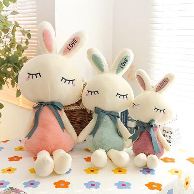 China China Manufacture Professional PP Cotton Plush Stuffed Toys Plush Toys Cute Rabbit Doll Stuffed Rabbit Pillow Rabbit Toys For Children for sale