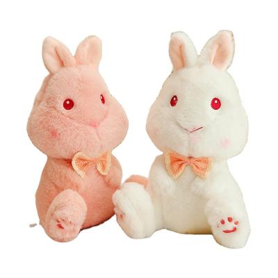 China New Factory Manufacture Cute Easter Bunny Plush Stuffed Animal Plush Toy Princess Bunny Doll Promotion Kids Gifts for sale