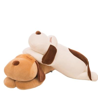 China Newest Design Plush Toy Educational Good Quality Teenager Plush Cartoon Soft Lying Dog for sale