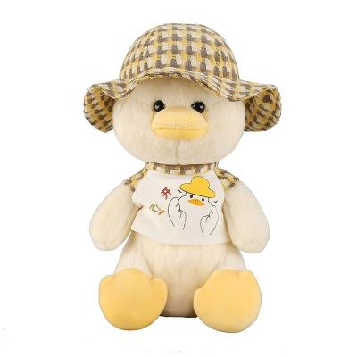 China Interesting Price New Plush Duck Type Commercial Comfortable Plush Happy Toy for sale