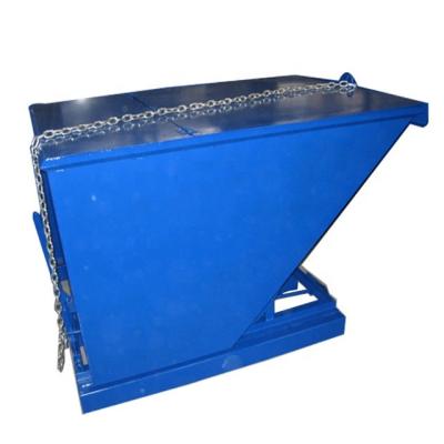 China Machinery Repair Shops Forklift Trash Cans Waste Bins With Cover for sale