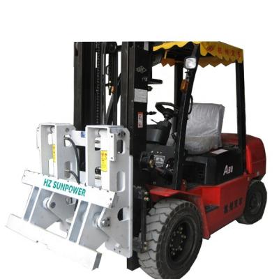 China Materil Material Handling Equipment 3T Diesel Forklift With Double-cylinders Articulated Forks Articulated Truck for sale