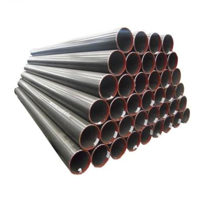 China Pipe Liquid Carbon Steel Tube Seam Seamless Solid Spiral Welded Straight Pipe For Oil Packet Cracking Production Line Sch40 A106 12mn for sale