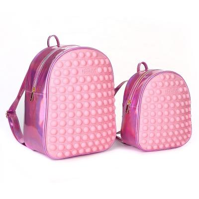 China Waterproof New Big Size Silicon Bag Decompression Silicone Backpack For Kids for sale