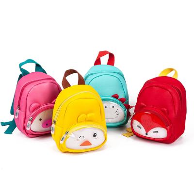 China Waterproof Toddler Waterproof Preschool Backpack, 3D Cartoon Cute Neoprene Animal School Bag For Kids for sale