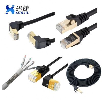 China red utp cat5 5e cat6a, d--flt-6in-blk-24p 6 cat5e/cat6/cat6a/cat7 CAT7 cable de bub--cat 5 for sale