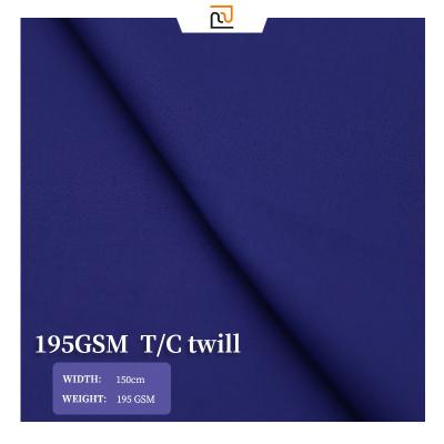 China 65 Polyester Shrink-Resistant 35 Cotton Lining Eco-friendly Fabric , Luxury Dyed Cotton Fabrics For Textile / Apparel Fabric For Shirt for sale