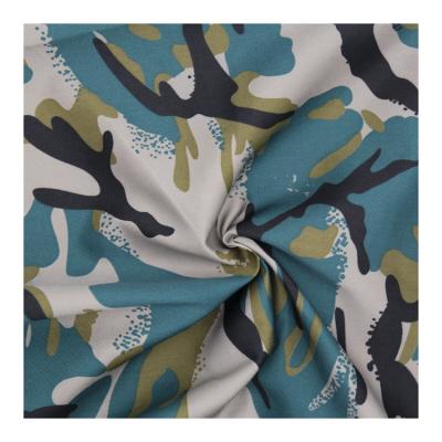 China PRINTED 195gsm 3/1 TWILL 150cm 80%POLYESTER 20%COTTON 21*21 108*58 T/C 80/20 Military Clothing Fabrics Uniform Workwear Shrink-Resistant for sale