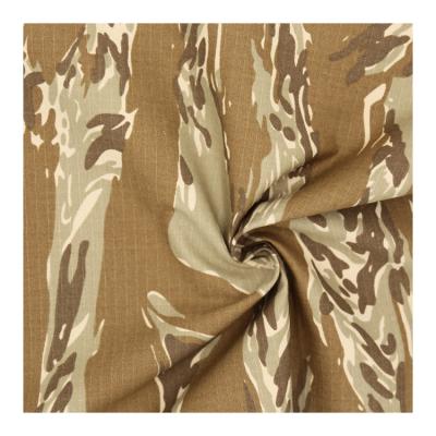 China High Quality Shrink-Resistant Polyester / Cotton Fabric Camouflage Fabrics For Clothing Male for sale