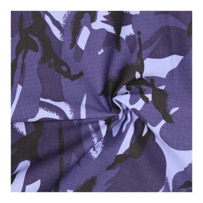 China High Quality Shrink-Resistant Camouflage Fabric For Work Wear , Recycled Camouflage Twill Fabric For Military Uniforms for sale