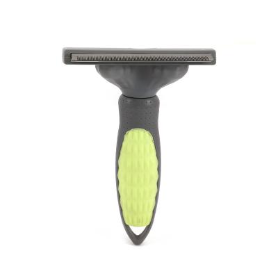 China Stocked Factory Wholesale Cheap Pet Grooming Tool Dog Hair Remove Comb Dog And Cat Hair One Key Remove Hair Comb for sale