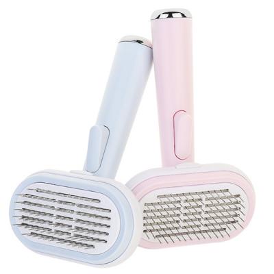 China Stocked LOGO Customize 5 In 1 Dog Hair Remove Brush  Cat Cleaning Pet Grooming Brushes for sale