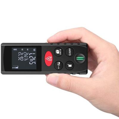 China the latest model high quality cheap 40 meters high precision laser rangefinder portable distance meter 110*40*24mm for sale