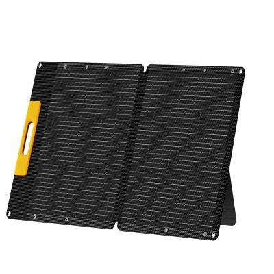 China Portable Cell Phone 120W 18V Solar Panel For Jackery ECOFLOW BLUETTI Anker Power Station IP65 Waterproof Foldable With USB QC3.0 for sale