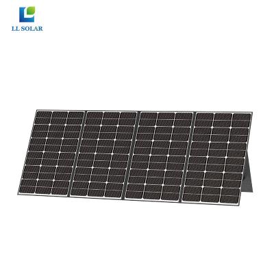 China Charge for Whole Power Station Factory Selling 400 Watt Outdoor Solar Panel Portable Charger for Power Station and Generator for sale