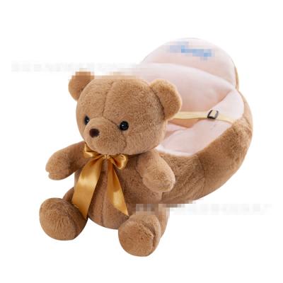 China Wholesale Cotton Free Plush Custom Stuffed Animals Baby Sofa Chair for sale