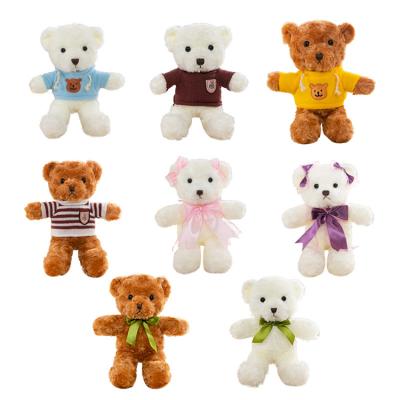 China Super Plush Custom 30cm Sofa Plush Teddy Bear With Clothes for sale