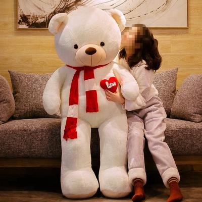 China Large Present Giant Plush Valentine's Day Teddy Bear Skin for sale