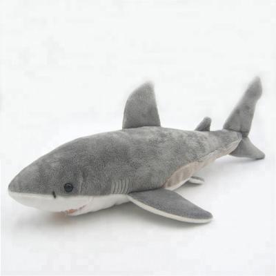 China Custom Classic Handsome Baby Toy Shark Plush Toy for sale