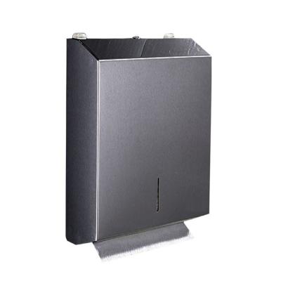 China Tissue Tape Dispenser Wall Mount Stainless Steel Paper Towel Dispenser Multifold Brushed Commercial Paper Towels Paper Towels for sale