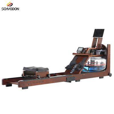 China Schvodon Folding Rowing Boats Rowing Machine Training Equipment Wood Water Rowing Machine Hydraulic Rowers Universal Rowing Machine Large Resistance for sale