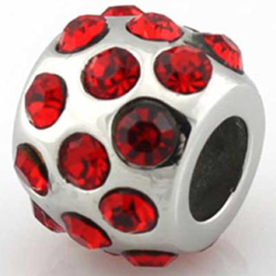 China METALS 316 Stainless Steel Jewelry Crystal Loose Beads for sale