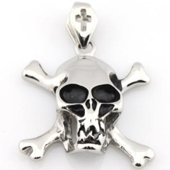 China Religious Custom Skull and Crossbones Pendants for sale