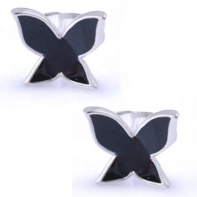 China Hyperbole OEM Jewelry Butterfly Design Fashion Stud Earrings For Kids for sale