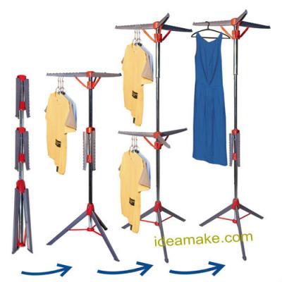 China Folding Folding Hangers and Extension Pole Hangaway for sale