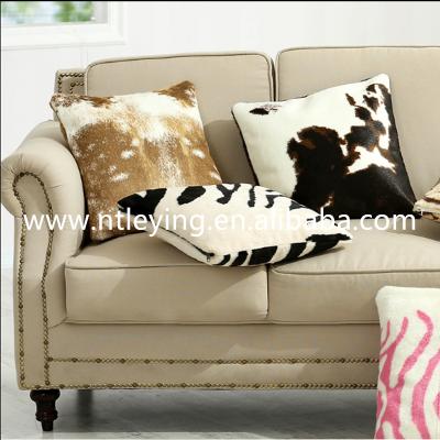 China Other Hot Sale 2018 Faux Fur Cowhide Cushion for sale