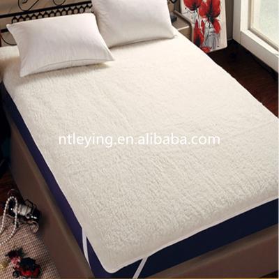 China Home Furniture Wool Insert Luxury Mattress Fleece/Protection 100% Hood Pad LYMP012 for sale