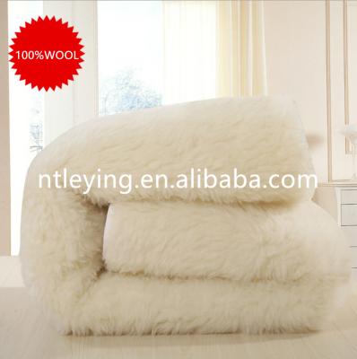 China Home Furniture Wool Underlay Luxury New Zealand Wool Reversible Mattress Topper Covers LYMP014 for sale