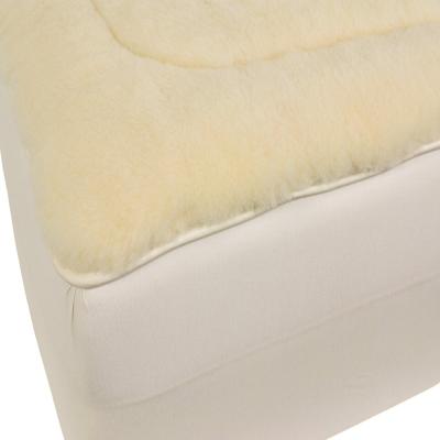 China Reversible Anti-Bacteria Australian Merino Wool Mattress Pad for sale