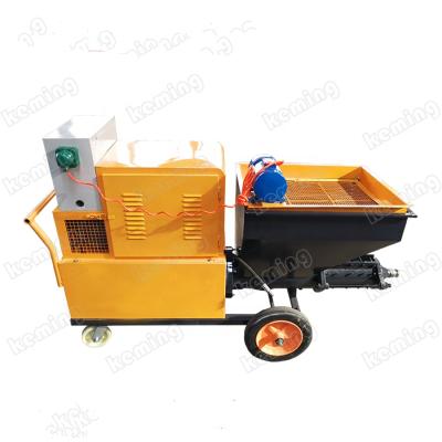 China Cement Mortar Plastering Factory Price KLW 150 Motor Spray Machine Electric Cement Mortar Plaster Stucco For Building Industry for sale