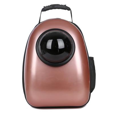 China Wholesale Sustainable Cute PC Travel Capsule Bubble Dog Cat Backpack Plastic for sale