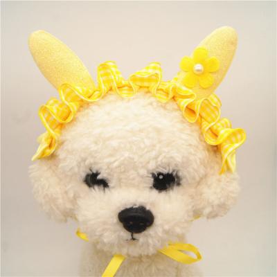 China Lovely Viable Cartoon Animal Design Dog Hat For Little Pet Animal Cute Hat for sale