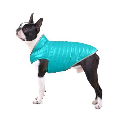 China Sustainable Ropa Perro Luxury High Quality Custom Pet Clothing Down Reflective Winter Dog Jackets for sale