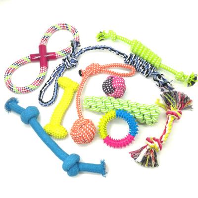 China Viable Amazon Dog Toy Set Puppy Chew Toy Hot Selling Package For Small Dog for sale