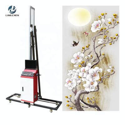 China Indoor Outdoor Wall UV Printer Vertical Inkjet Printer 3D Wall Advertising Tools for sale