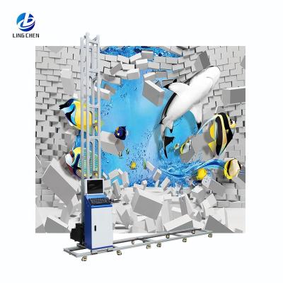 China Wall Printer 3D Wall Printer Advertising Tools Glass Painting Printing Equipment Unlimited Indoor Outdoor Auto Wall Vertical Material for sale