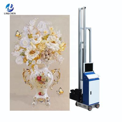 China Universal Advertising ECO Wall Large Wall Inkjet Printer Photo Indoor Vertical Outdoor UV Advertising Machine for sale