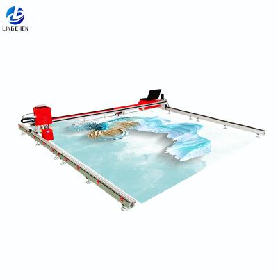 China Ground And Flat Material 3D Rectified Printer Paints Sticker Three Dimensional Drawing for sale